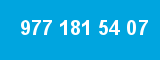 977 181 54 07